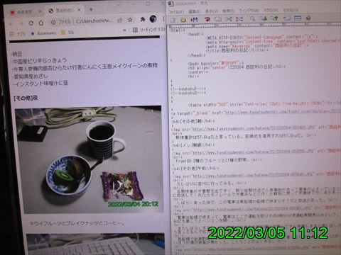 西田利の日記