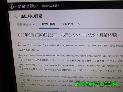 西田利の日記